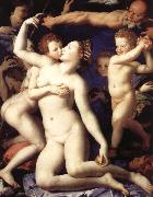 Agnolo Bronzino Venus and Cupid Sweden oil painting reproduction